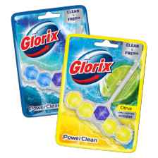 Alle Glorix toiletblokken